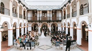 Casa España Boho Wedding in Old San Juan Puerto Rico [upl. by Sissy]