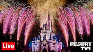 🔴Live 4th of July Fireworks at Magic Kingdom 1080p  Walt Disney World Live Stream  7319 [upl. by Nancey385]