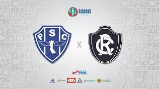 AO VIVO  Paysandu x Remo  Parazão Banpará 2022 [upl. by Nonie]