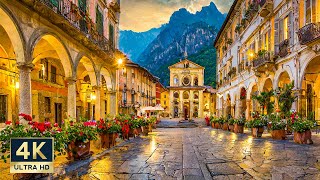 Domodossola Italy 🇮🇹 4K Evening Walking Tour 2024 [upl. by Erait]