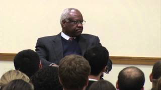 Justice Clarence Thomas visits HLS [upl. by Tenay]