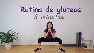 Ejercicios intensos de gluteos 5 minutos [upl. by Larimor]