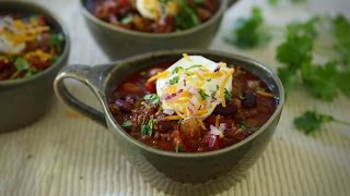 How to Make Quick Chili  Ground Beef Recipes  Allrecipescom [upl. by Elenaj]