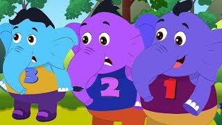 Ek Mota Hathi  एक मोटा हाथी  Hindi Rhymes  Kids Tv India [upl. by Eiahpets906]