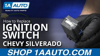 How to Replace Ignition Switch 0716 Chevy Silverado [upl. by Pavla]