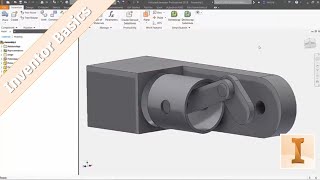 Inventor 101 Applying Assembly Constraints [upl. by Seth]