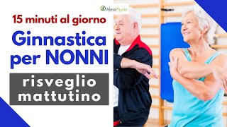 Ginnastica per nonni risveglio mattutino [upl. by Stricklan]