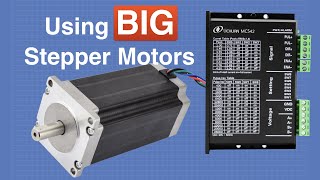 Big Stepper Motors with Arduino [upl. by Anilam]