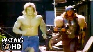 THE INCREDIBLE HULK RETURNS Best Parts 1988 Lou Ferrigno [upl. by Dominga]