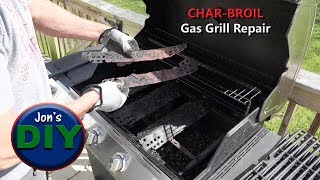 DIY CharBroil Gas Grill Repair  Jons DIY [upl. by Atteuqahs346]