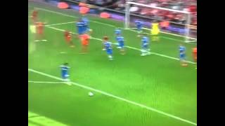 Awesome corner kick from Aspas vs Chelsea [upl. by Alisha]