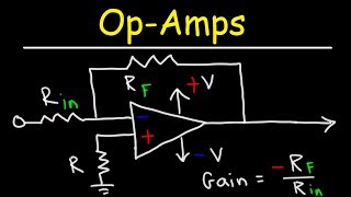 Operational Amplifiers  Inverting amp Non Inverting OpAmps [upl. by Irovi]