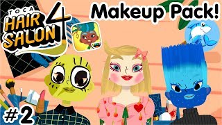 Toca Hair Salon 4  Makeup Pack 2 [upl. by Odele217]