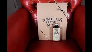 CHAMBERLAINS LEATHER MILK Part 2 quotLeather Upholstery Carequot [upl. by Dahij]