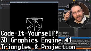 CodeItYourself 3D Graphics Engine Part 1  Triangles amp Projection [upl. by Hugon]