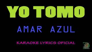 YO TOMO  AMAR AZUL  Ariel Aqueveque  Karaokes Chile TV Karaoke Oficial [upl. by Aeet834]