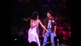 Diana Ross amp Michael Jackson Upside Down HD Live in Los Angeles 1981 [upl. by Enilauqcaj]