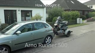 Gilera Runner 500 project how its made [upl. by Duj875]