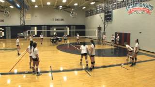 High School Volleyball Dynamic Practice Design and Drills [upl. by Trelu41]