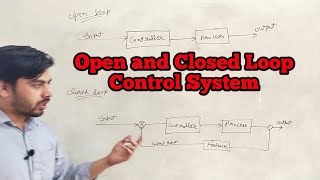 Open loop and close loop control system in Hindi  working of Open and closed loop control amp example [upl. by Peltier]