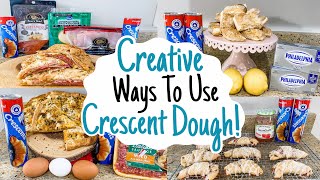 5 TASTY RECIPES USING PILLSBURY CRESCENT ROLLS  JULIA PACHECO [upl. by Rizzo]