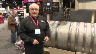 FABTECH 2011 Submerged Arc Welding Demo [upl. by Arret393]