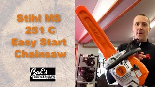 Why Should You Consider the Stihl MS 251 C [upl. by Ahseikal295]