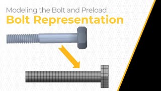 Bolt Representation Using Ansys Mechanical — Lesson 1 [upl. by Sheeb]