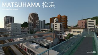 Matsuhama Japanese Coastal Town Minecraft [upl. by Jit188]