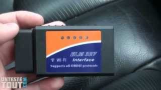 Lunaris2142 teste l’interface diagnostic ELM 327 Wifi [upl. by Anaher285]