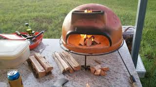 Outdoor wood fired pizza oven [upl. by Agostino235]