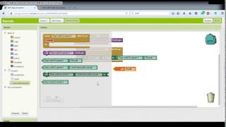 AI2 Tutorial  03 BarcodeQR code Scanner [upl. by Annayt329]