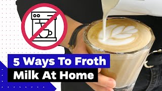 How To Froth Milk At Home Best Milk Frothers Review [upl. by Gris]