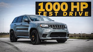 1000 HP Trackhawk by Hennessey  Test Drive With Our Techs [upl. by Wester]