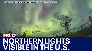 Spectacular Northern Lights display expected tonight [upl. by Dibru584]