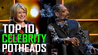 Top 10 Celebrity Potheads [upl. by Sirrah431]