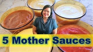 5 MOTHER SAUCES  PREPARING STOCKS SAUCES AND SOUPS  TLE COOKERY 10 [upl. by Trill351]