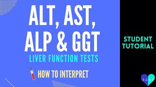 ALT AST ALP amp GGT Liver Function Tests  How to Interpret [upl. by Tamas931]