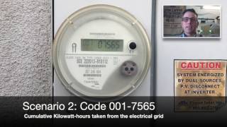 How to read a smart meter with solar panels [upl. by Htaras572]