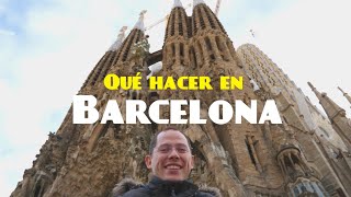 Que hacer en Barcelona 4 días  Guía turística de la ciudad [upl. by Genia]