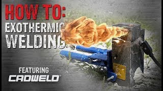 HowTo Vertical Ground Cable Splice  Exothermic Welding ft Cadweld [upl. by Revart]