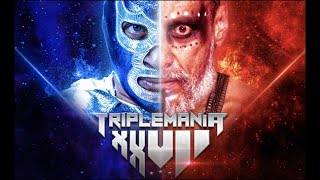 TRIPLEMANÍA XXVII  EVENTO COMPLETO  Lucha Libre AAA Worldwide [upl. by Sidonius163]