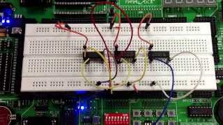 A or B and not C Breadboard [upl. by Eekaz]