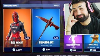 Buying Fortnite RED KNIGHT Skin BUT THERES A PROBLEM [upl. by Pardo]