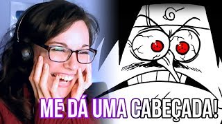 Portuguesa reage a ME DÁ UMA CABEÇADA RABISCO [upl. by Irbua414]