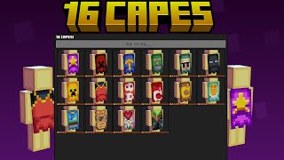 16 hive styled Minecraft custom capes  PCIOS [upl. by Devondra]