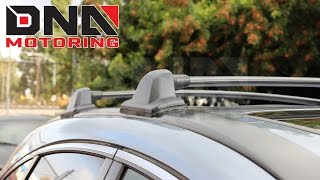 How to Install 0711 Honda CRV Cargo Roof Rack [upl. by Spracklen]