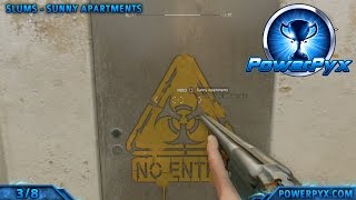 Dying Light  All Quarantine Zone Locations Trespassing Trophy  Achievement Guide [upl. by Nyliahs]