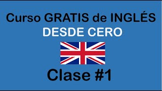 Clase 1 de INGLÉS BÁSICO  SOY MIGUEL IDIOMAS [upl. by Ahsinehs]