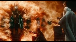 Dark Lord SAURON Scenes  Lord of the Rings Hobbit [upl. by Notnerb]